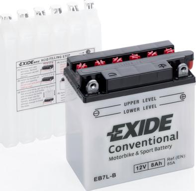 Exide EB7L-B - Baterie de pornire parts5.com