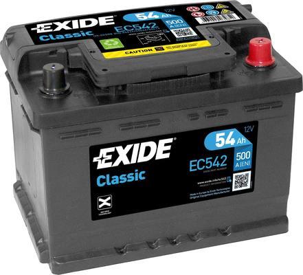 Exide EC542 - Starterbatterie parts5.com