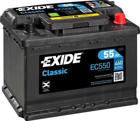 Exide EC550 - Indító akkumulátor parts5.com