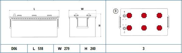 Exide EX2253 - Käivitusaku parts5.com