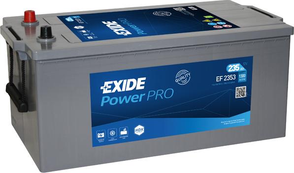 Exide EF2353 - Starter akumulator parts5.com