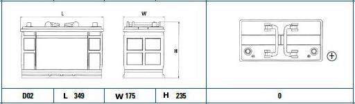 Exide EG1102 - Żtartovacia batéria parts5.com