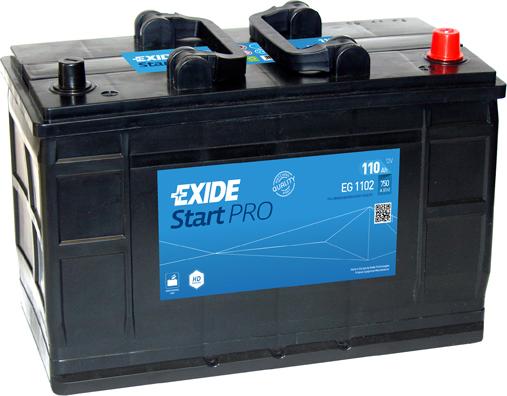 Exide EG1102 - Batterie de démarrage parts5.com