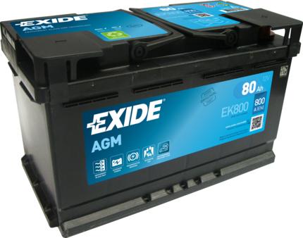 Exide EK800 - Batterie de démarrage parts5.com