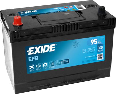 Exide EL955 - Μπαταρία εκκίνησης parts5.com