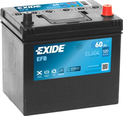 Exide EL604 - Стартов акумулатор parts5.com