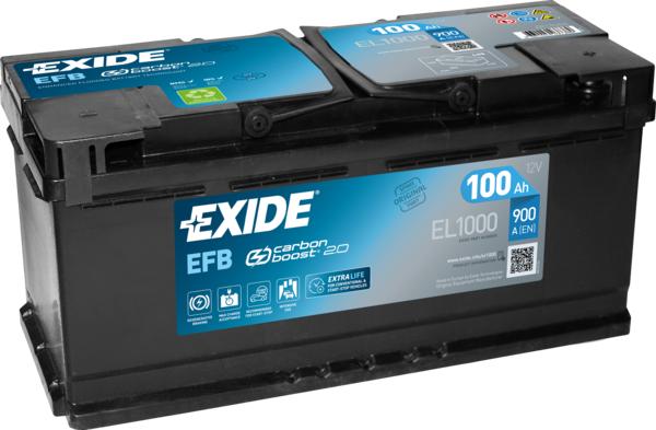 Exide EL1000 - Akumulator za startovanje parts5.com