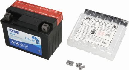 Exide YTX4LBS - Baterie de pornire parts5.com