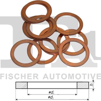 FA1 846.760.100 - Tesniaci krúżok, vypúżżacia skrutka oleja parts5.com