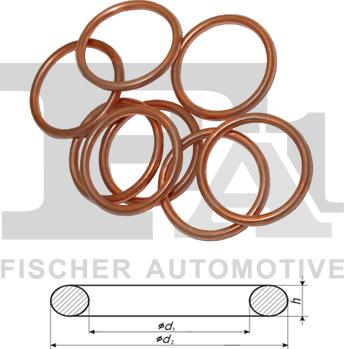 FA1 253.550.100 - Rõngastihend, õli äravoolukruvi parts5.com