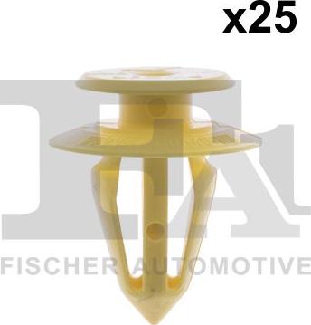 FA1 11-40003.25 - Klip, ozdobná / ochranná lišta parts5.com