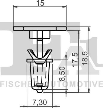 FA1 11-10012.10 - Clips, acoperire decorativa si protectie parts5.com