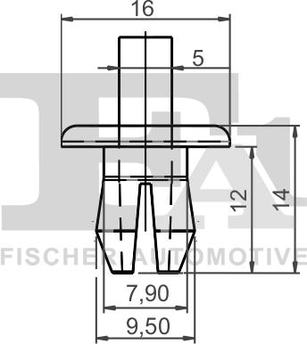 FA1 11-20009.10 - Clips, acoperire decorativa si protectie parts5.com