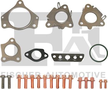 FA1 KT140075 - Asennussarja, turboahdin parts5.com