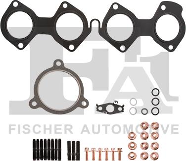 FA1 KT140890 - Set montaj, turbocompresor parts5.com