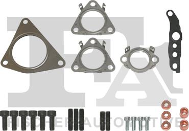 FA1 KT110800 - Set montaj, turbocompresor parts5.com