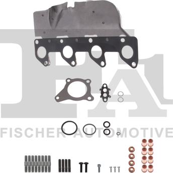 FA1 KT111180 - Montaj seti, turboşarj parts5.com