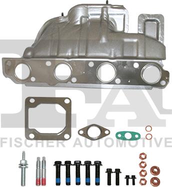 FA1 KT130100 - Set montaj, turbocompresor parts5.com