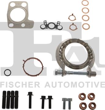 FA1 KT130700 - Set montaj, turbocompresor parts5.com