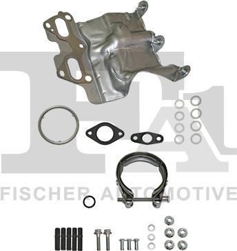 FA1 KT330300 - Set montaj, turbocompresor parts5.com