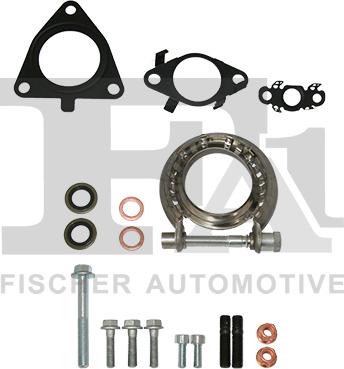 FA1 KT210235 - Set montaj, turbocompresor parts5.com