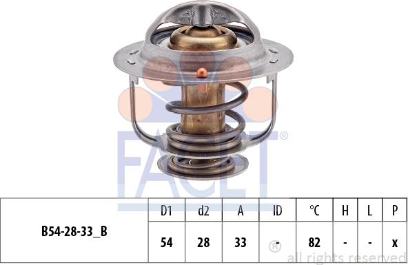 FACET 7.8462S - Termostat, hladilno sredstvo parts5.com