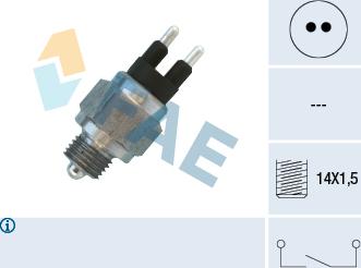 FAE 40990 - Interruptor, piloto de marcha atrás parts5.com