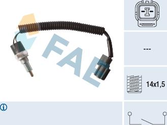 FAE 40585 - Contacteur, feu de recul parts5.com