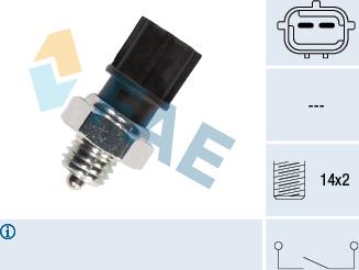 FAE 40895 - Contacteur, feu de recul parts5.com