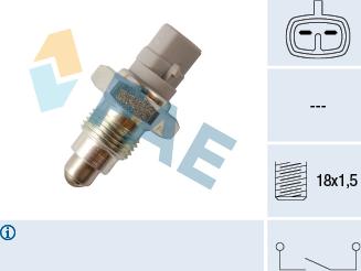 FAE 40846 - Comutator, lampa marsalier parts5.com