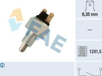 FAE 40370 - Датчик, переключатель, фара заднего хода parts5.com