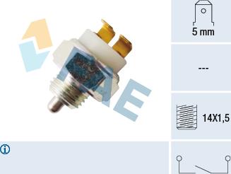 FAE 40270 - Comutator, lampa marsalier parts5.com