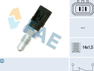 FAE 41240 - Stikalo, luc za vzratno voznjo parts5.com