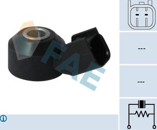 FAE 60221 - Czujnik spalania stukowego parts5.com