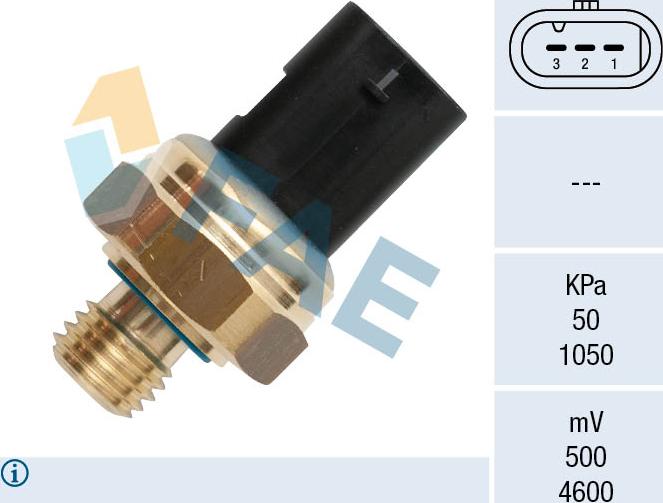 FAE 15610 - Sensor, presión de aceite parts5.com