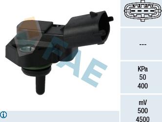 FAE 15095 - Sensor, Ladedruck parts5.com