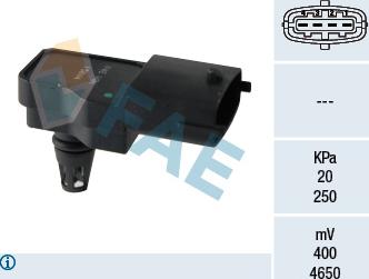 FAE 15044 - Senzor,presiune supraalimentare parts5.com