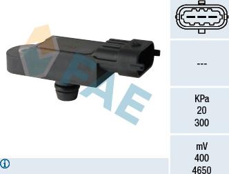 FAE 15068 - Датчик, давление наддува parts5.com