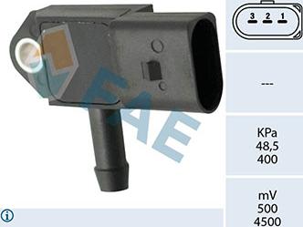 FAE 16133 - Sensor, presión colector de admisión parts5.com