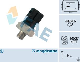 FAE 12470 - Sender Unit, oil pressure parts5.com