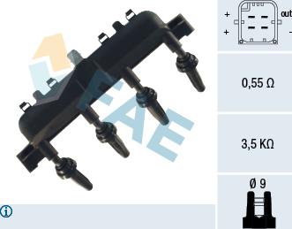 FAE 80208 - Ignition Coil parts5.com