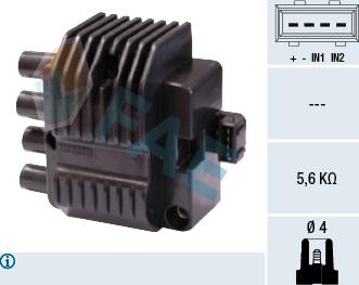 FAE 80210 - Ignition Coil parts5.com