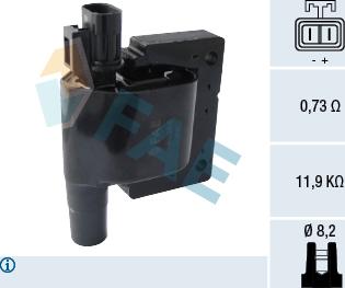 FAE 80286 - Ignition Coil parts5.com