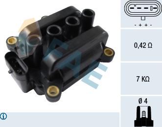 FAE 80287 - Ignition Coil parts5.com