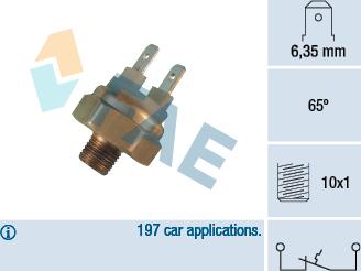 FAE 35440 - Contactor temperatura,preancalzitor galerie de admisie parts5.com