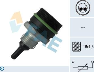 FAE 33901 - Αισθητ., θερμοκρ. αναρροφ. αέρα parts5.com