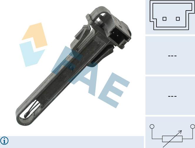 FAE 33924 - Czujnik, temperatura wewnętrzna parts5.com