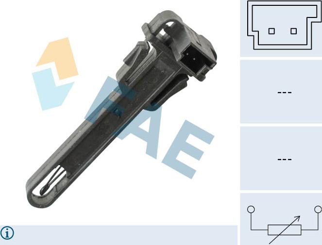 FAE 33926 - Senzor,temperatura interioara parts5.com