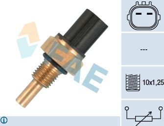 FAE 33455 - Senzor, temperatura hladilnega sredstva parts5.com