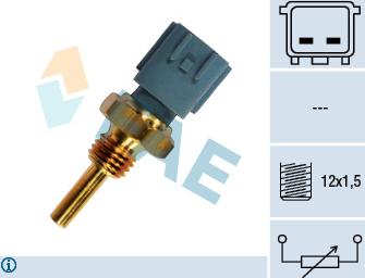 FAE 33460 - Soğutucu akışkan sıcaklık sensörü parts5.com